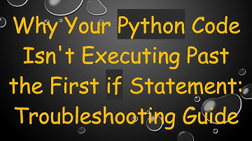 Why Your Python Code Isn
