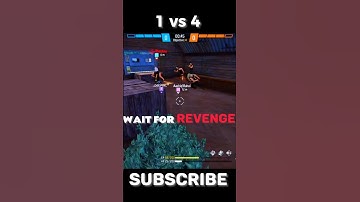 1 vs 4😅🔥|| Failed Successfully 🥲Sad Ending ||🗡️#short #shorts