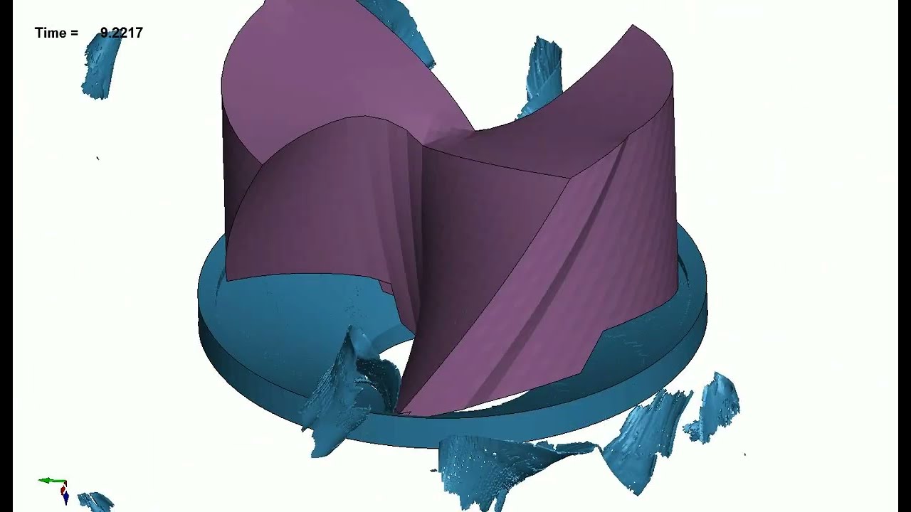 Drilling simulation in ls-dyna