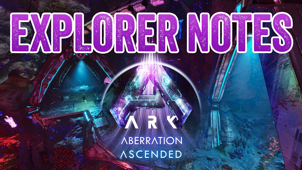 All 177 Explorer Note Locations on Aberration — ARK: Survival Ascended ...