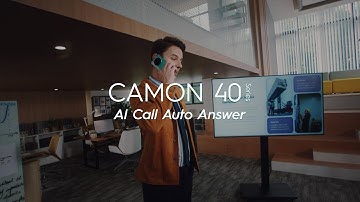 TECNO CAMON 40 Series: AI Call Auto Answer | TECNO AI