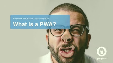 Ronald explains Progressive Web Apps at DrupalCon Baltimore