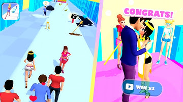 Makeover run All Levels Mobile Walkthrough iOS,Android Gameplay Relax Game Update New Level GHDCV