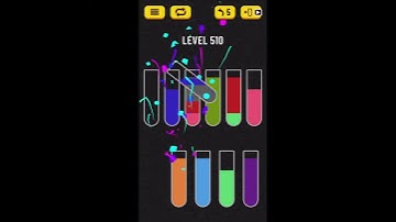 Water Sort Puzzle Level 510
