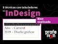 8 técnicas con tabuladores en InDesign