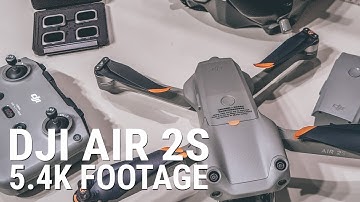 DJI Air 2S 5.4K 30fps Footage