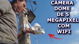 SUPER TESTE CAMERA DOME DE 5 MEGAPIXEL DA AGL