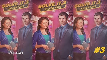 Solve It 3: Killer Fans Walkthrough Part 3