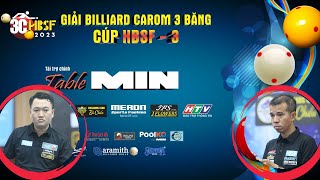 Quyết Chiến (HT TQC) VS Quang Hải (89 VT) BÁN KẾT - BL | Giải Billiard 3C HBSF III năm 2023