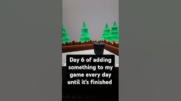 Trees make games better? #gamedev #devlog #day6
