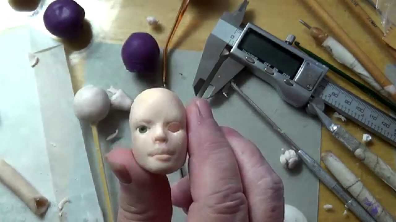 how to make clay dolls