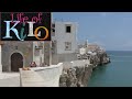 Historical City Center of Vieste on the Gargano Peninsula