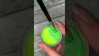 Swatching our green Moon Water Liner (water activated eyeliner), Sprout