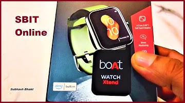 boAt Xtend Smartwatch Unboxing Part -1 SBIT Online
