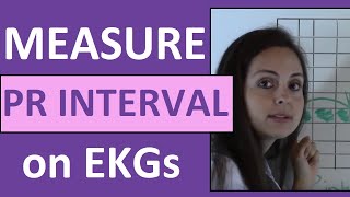 How to Measure a PR Interval on EKG Strip | How to Interpret EKGs