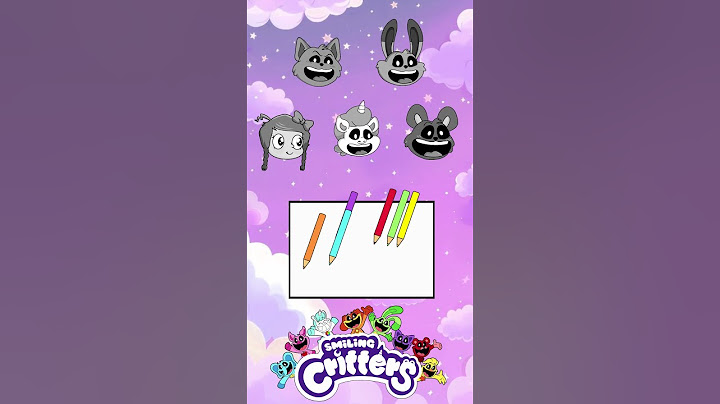 Please help me pass the Color Challenge level 999 #6 - Smiling Critters animation #short
