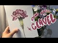COMO PINTAR UN CLAVEL / HOW TO PAINT A CARNATION FLOWER / FLORES EN ACUARELA