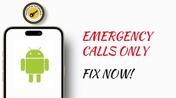 Emergency calls only on Android | Fix It