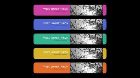 After Effects Project Files - Pro Lower Thirds - VideoHive 8646067