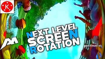 Next Level Screen Rotation Video Editing In Kinemaster | Next Level Screen Rotation Photos Editing