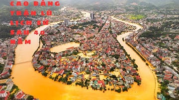 Thành phố Cao Bằng chìm trong biển nước@Loandidau85