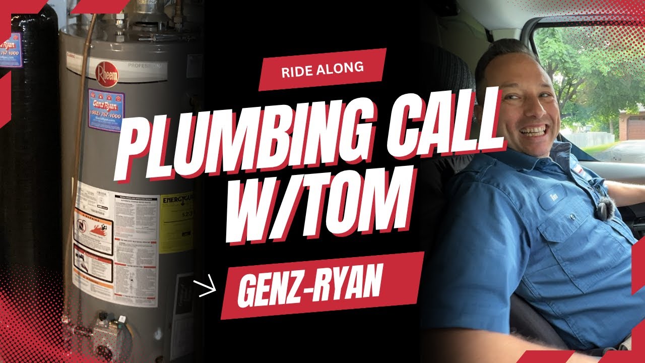 Ride Along with Tom | Fixing Water Heaters & Softeners with Genz-Ryan Plumbing
