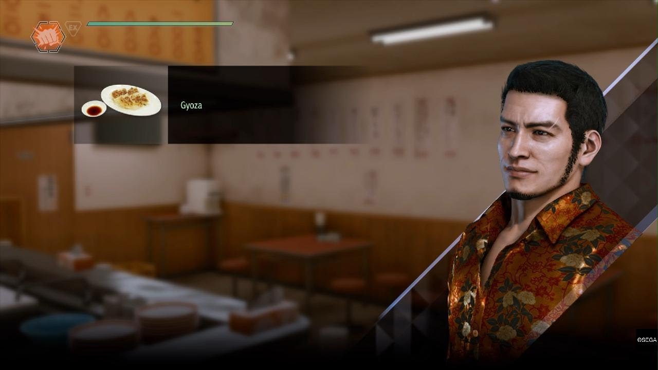 Kaito Orders Gyoza - The Kaito Files DLC Lost Judgment on PS5