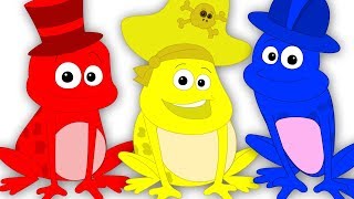 Learn Colors With Frogs | Baby And Colors Fun | Color Song | Funny Color Rhyme Kids TV