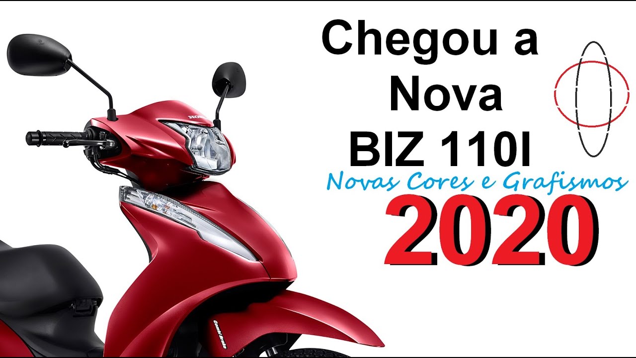 Obejrzyj Nova Honda Biz 110i 2020 - O que mudou? (Cores e Especificações) w YouTube Obejrzyj Nova Honda Biz 110i 2020 - O que mudou? (Cores e Especificações) w YouTube