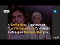 Emile ajar ou le canular de romain gary  franceinfo ina