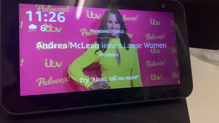 Changing the Wifi Setting on Amazon Echo Show 5