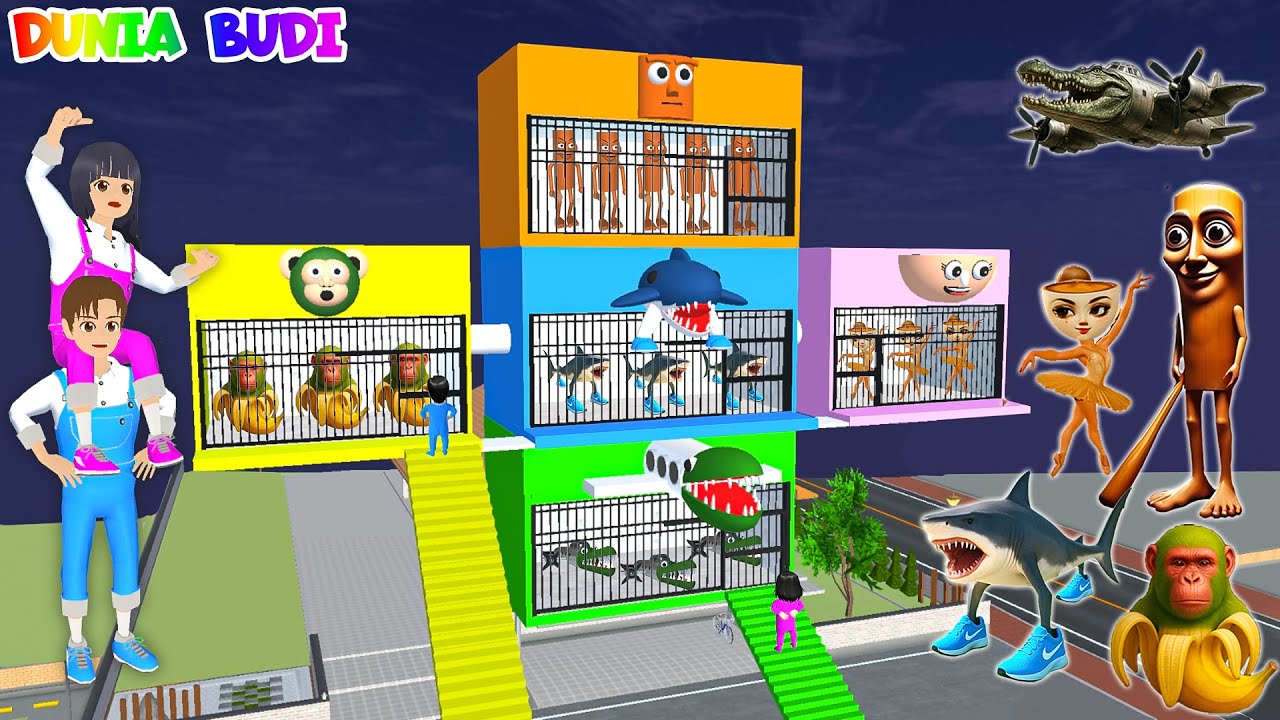 Pasukan Anomali Serang Kota Sakura | Yuta Mio Buat Penjara Tingkat Rainbow Tangkap Semua Anomali😱