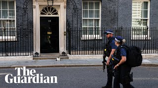 Rishi Sunak greets Joe Biden at 10 Downing street – watch live