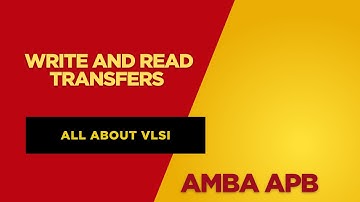 Write and Read Transfer in APB Protocol | APB Handshake Explained Step-by-Step