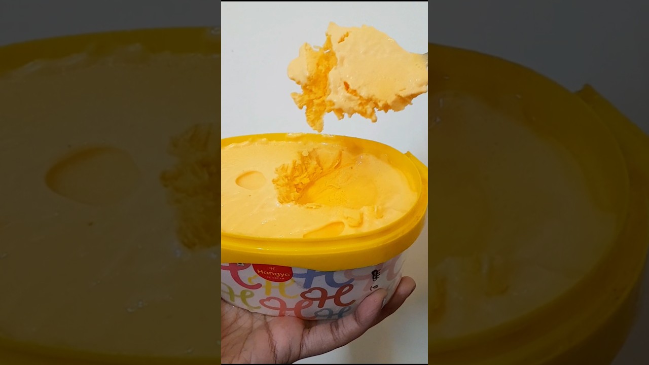 New Hangyo Mango ice cream tub #icecream #shorts