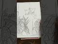 วาดรูป elite camera man VS the watchman of doom Drawing skibidi toilet #skibiditoilet