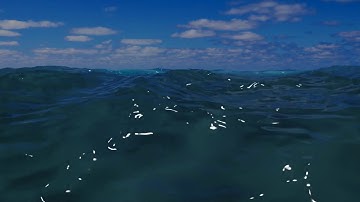Ocean simulation with Blender 2.83
