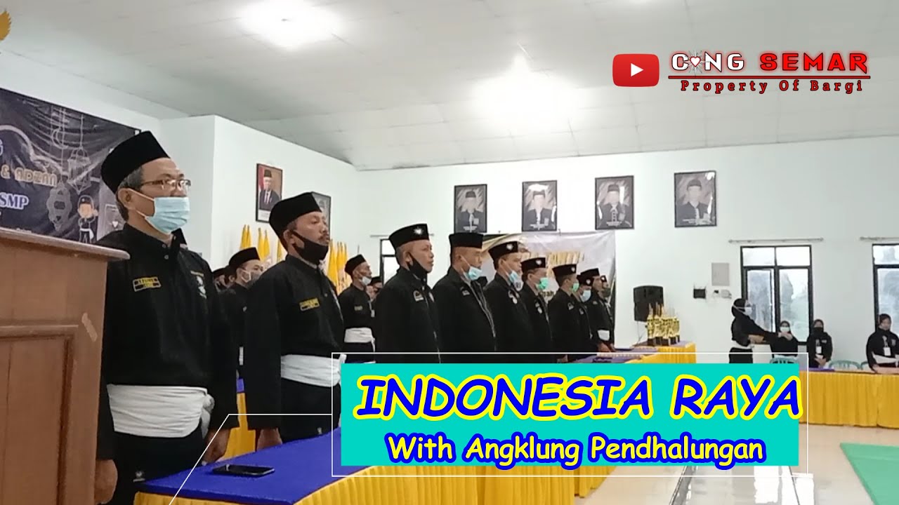Indonesia Raya With Angklung Pendhalungan 👏👏