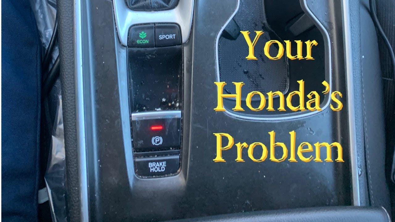 Honda Accord Electric Parking Brake System Problem 