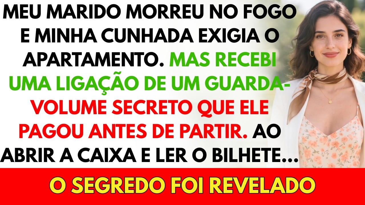 Um ano depois de enterrar meu marido, recebi uma ligação de um guarda-volume do terminal rodoviário. Disseram que o compartimento estava no nome dele, pago por um ano adiantado, nove dias antes do...