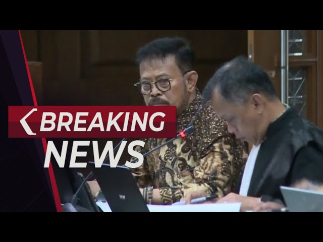 BREAKING NEWS - Sidang Lanjutan Kasus Korupsi Syahrul Yasin Limpo, Mendengarkan Keterangan Saksi class=