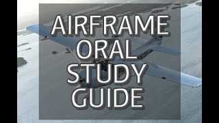 2024 FAA AIRFRAME Oral Questions