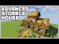 Minecraft 1.14 Advanced Storage House Tutorial