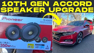 Upgrade Your Sound: Installing Rear Speakers On A 2018-2022 Honda Accord