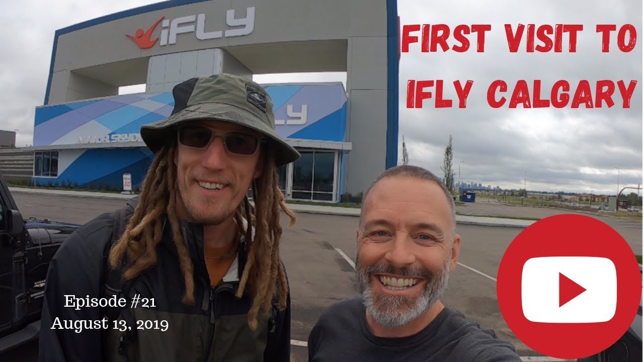 First visit to iFly Calgary!!!