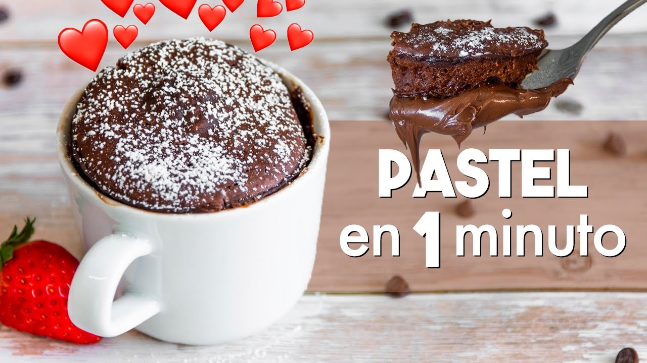 Como hacer un brownie en una taza