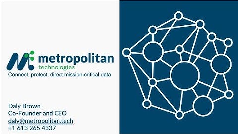 SMART Symposium 2025 Metropolitan Technologies