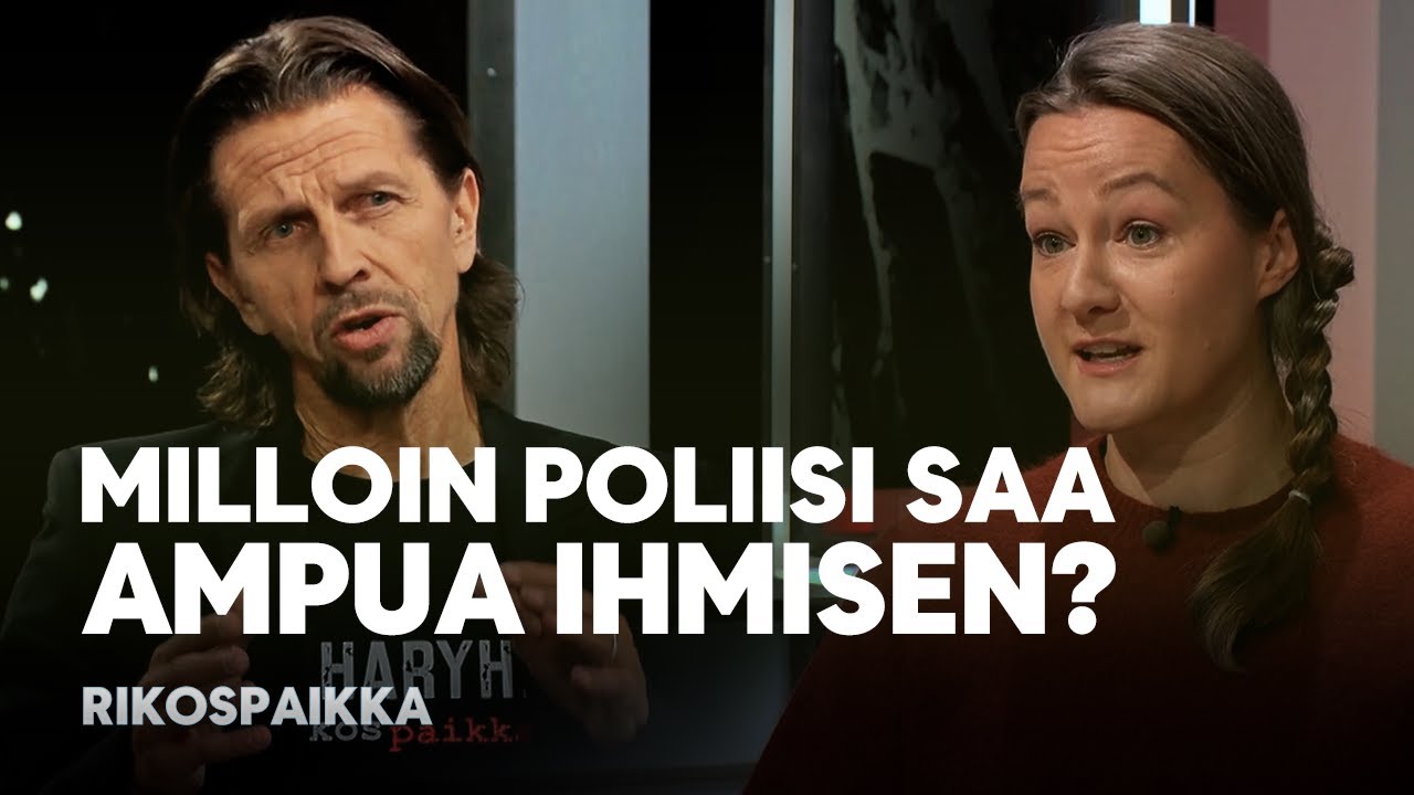 Rikospaikka: Milloin poliisi saa ampua ihmisen?