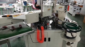 JCW-CM Series Automatic Housing Insertion Wire Stripping to Terminal Crimping Machine