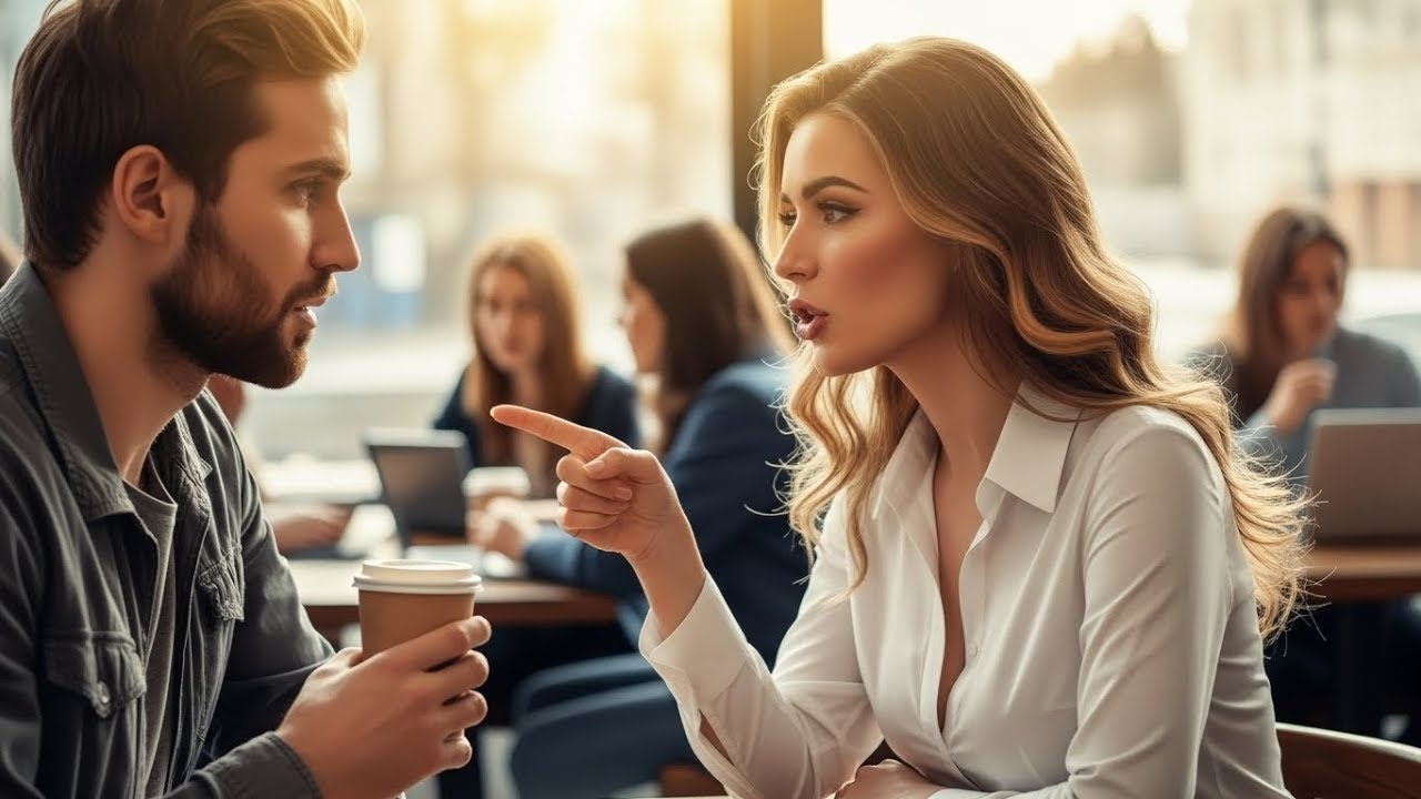 She Offered Him a Seat in a Crowded Café — Never Knowing the “Poor Dad” Was a Millionaire